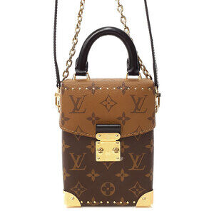Louis Vuitton Camera Box NM bag Reverse Monogram Brown